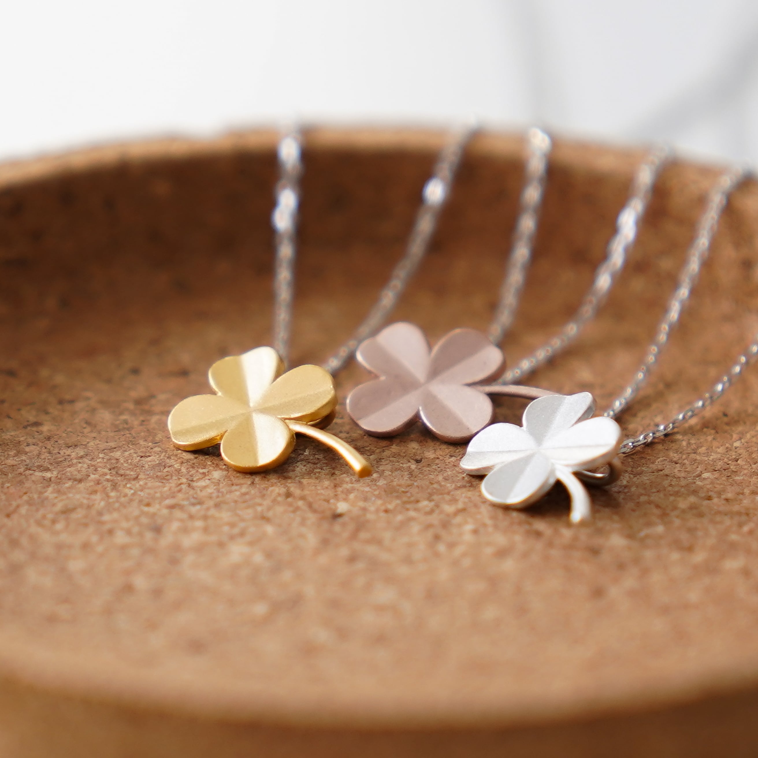 幸運のクローバーネックレス SILVER925《送料無料》