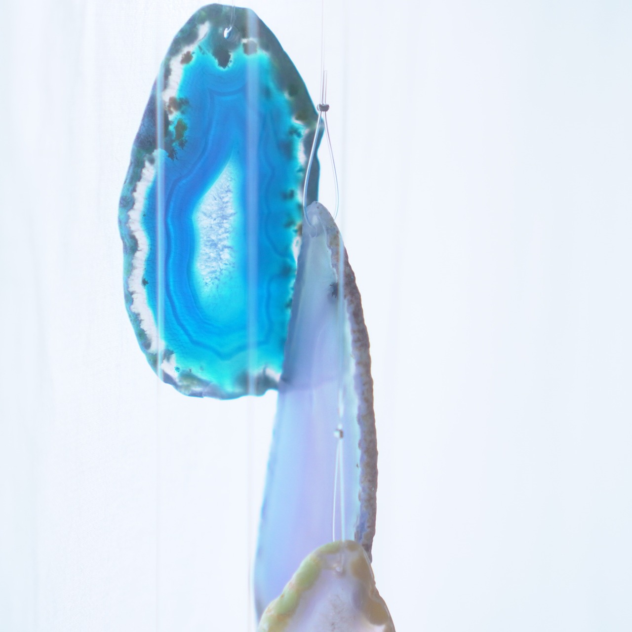 Ice Water 25 - アゲートヒーリングチャイム / Agate Sun Catcher Wind Chime 971