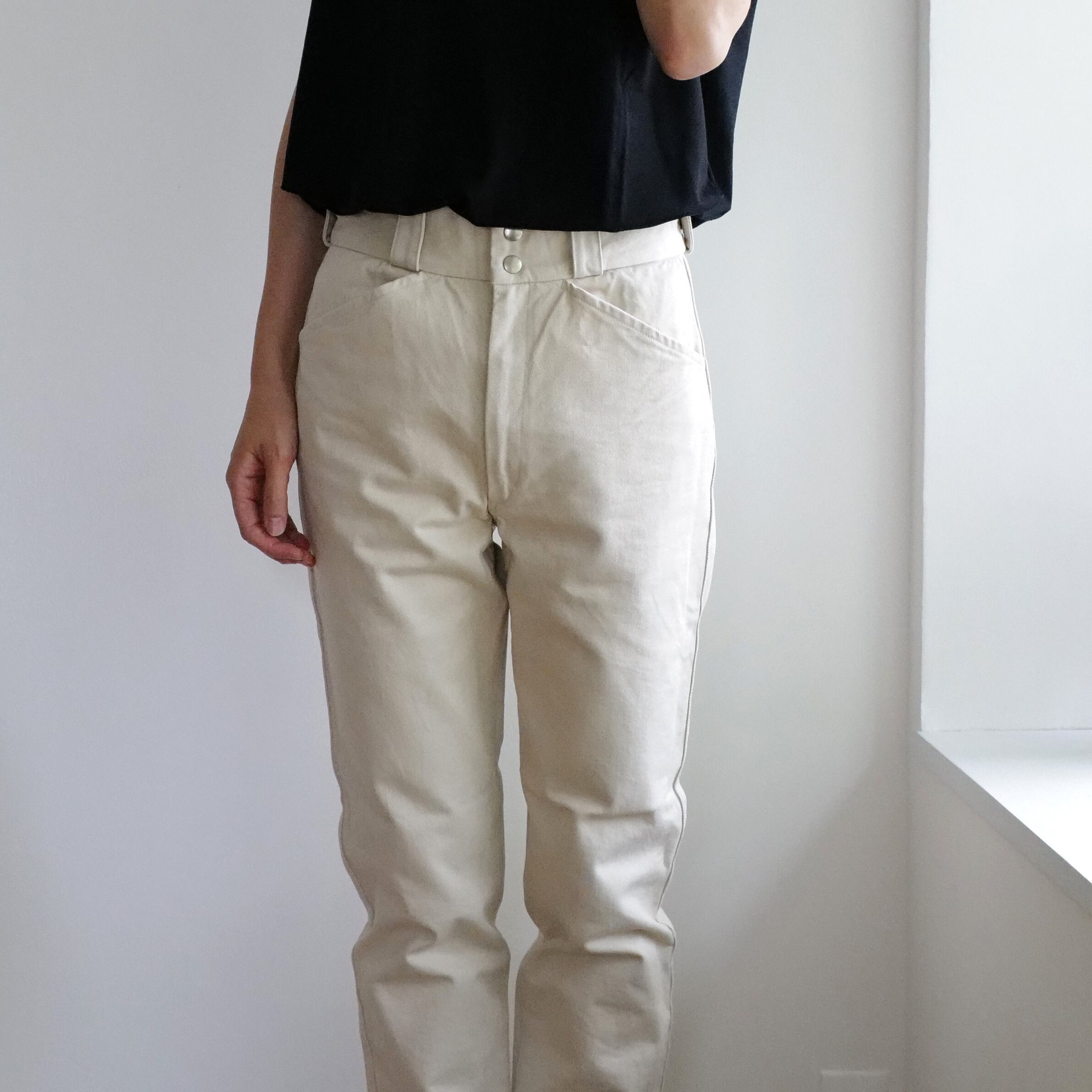 COMOLI ｜ コットンツイル ライダーパンツ | HJ GALLERY