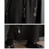 装飾付き Aライン スカート 00085