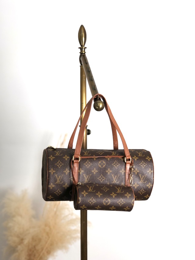 LOUIS VUITTON ルイヴィトン エピ ショルダーバッグ ブルー レザー カルトシエール M52245 vintage ヴィンテージ オールド v78bh4