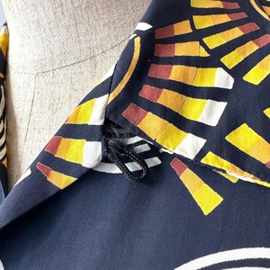 CALIFORNIA RAYON OPEN COLLAR SHIRT "SUN BURST"