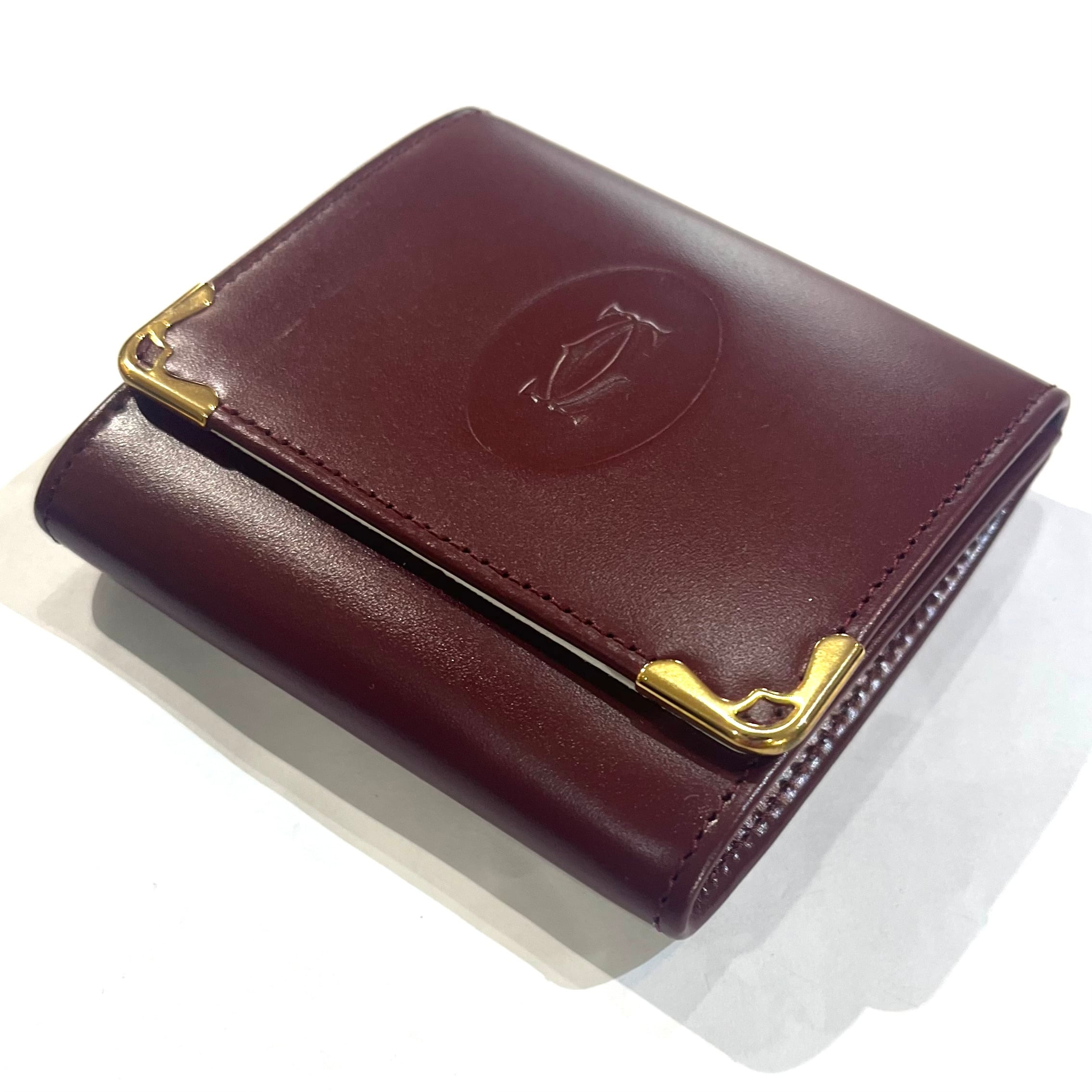 Cartier】2184箱付き極美品カルティエ マストライン コインケース