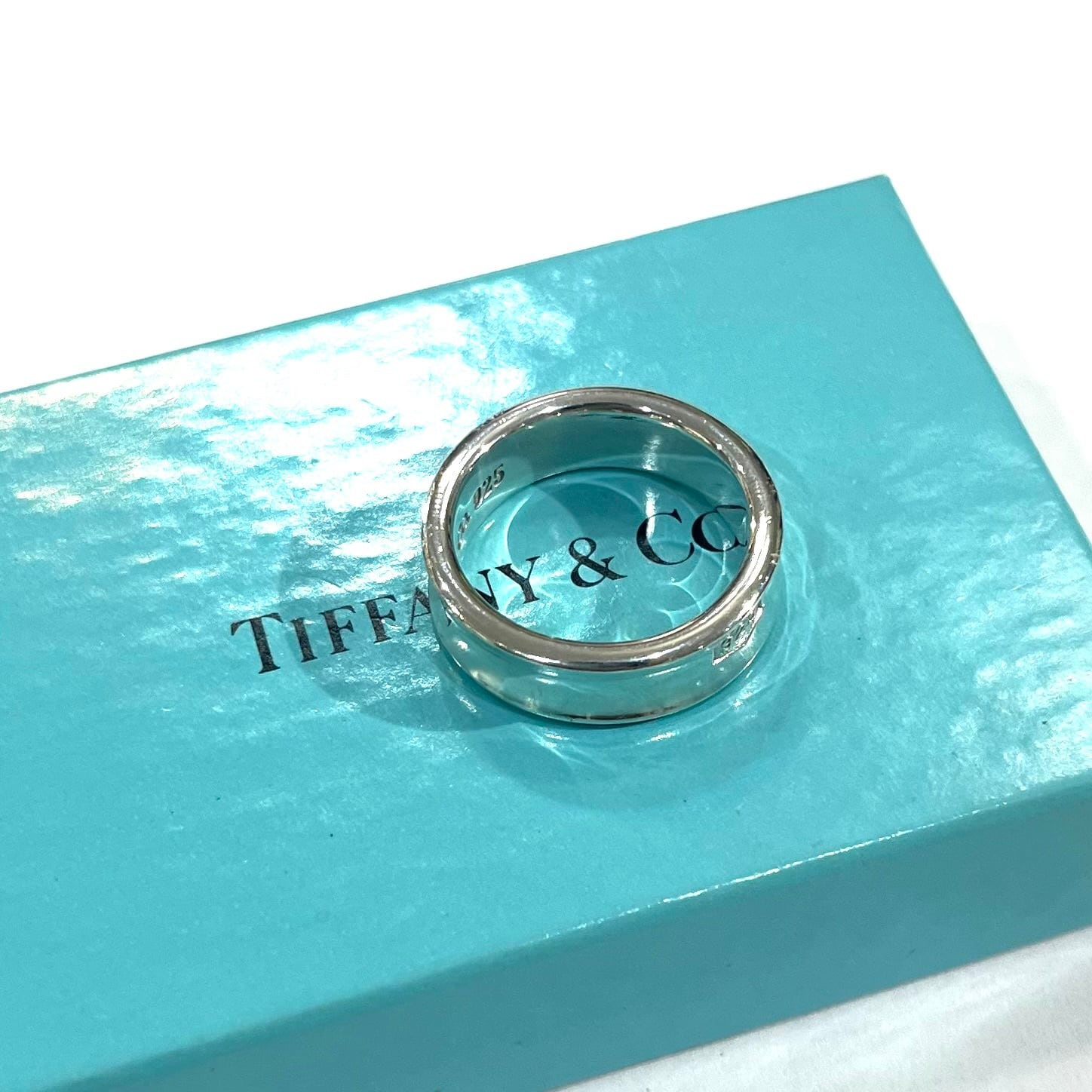 TIFFANY&CO】【18号】2614 ナローデザインシルバーリング 15号