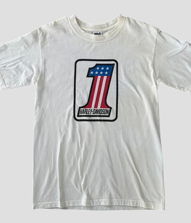 -Harley Davidson- Vintage 90s Print T-shirt