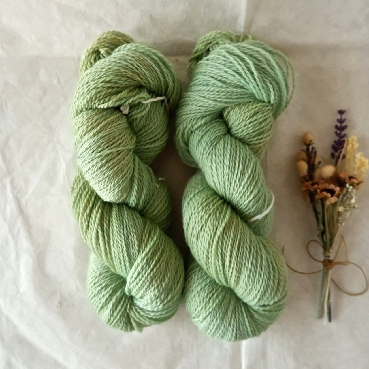 meriyasu 2ply mpl2001「Cloudy Shawl」パターン付き・画像2