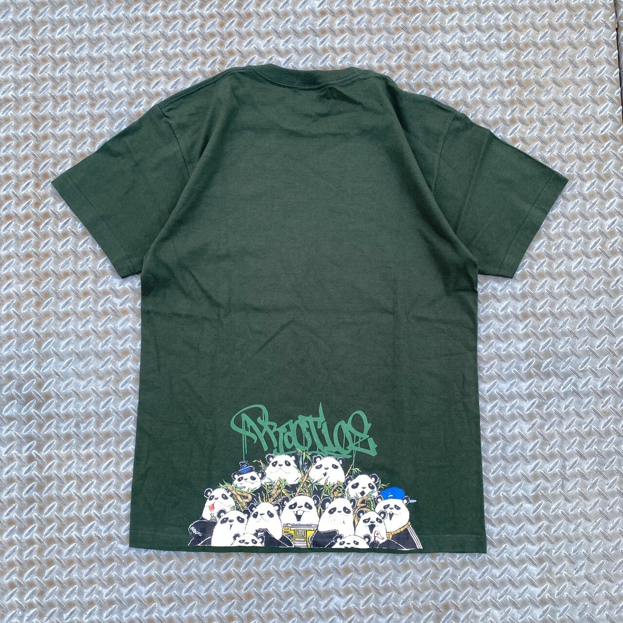 YESCA 1 『PRACTICE PEACE』 T-SHIRT GREEN
