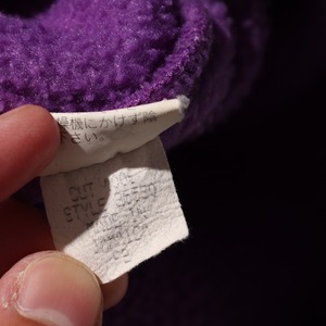 XL 93年 USA ナイロン前立て 旧肉厚個体 パープル Synchilla Snap-T Patagonia シンチラ スナップT パタゴニア