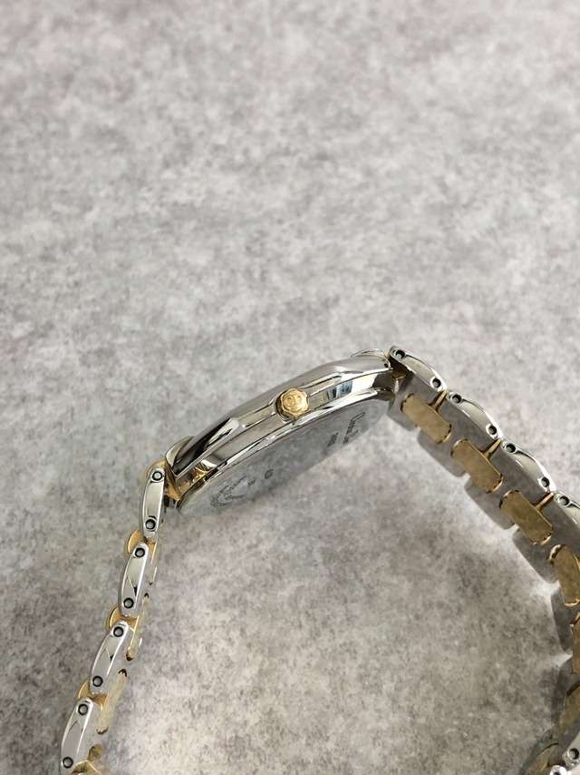 Christian Dior クリスチャン ディオール 腕時計 シルバー ゴールド オクタゴン ステンレススチール 45.204 クウォーツ vintage ヴィンテージ オールド 7f63by