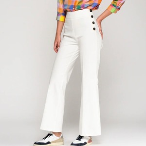 VILAGALLO マリンデザインホワイトストレッチスレンダーパンツ SPAIN:VIL33425 ¥34.000＋tax