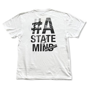#A STATE OF MIND S/S TEE (White)