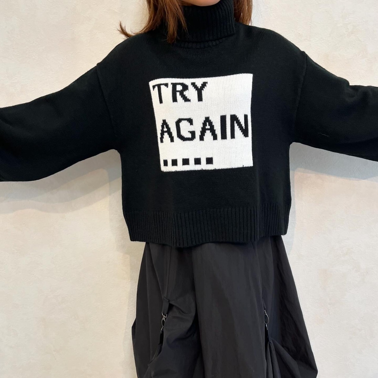 ドスディオサス　dosdiosas　TRYAGAIN ニット　D8399