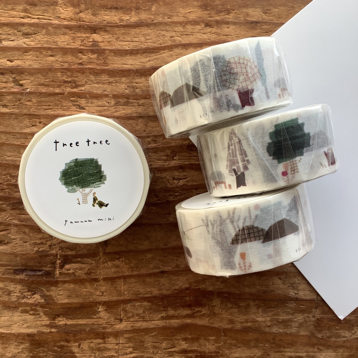 田村美紀／マスキングテープ・tree tree POLKA