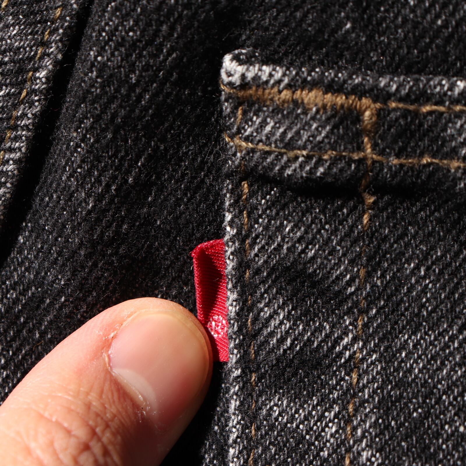 極美品 33×30 Levi's 505 USA 先染め黒 ブラックデニムパンツ