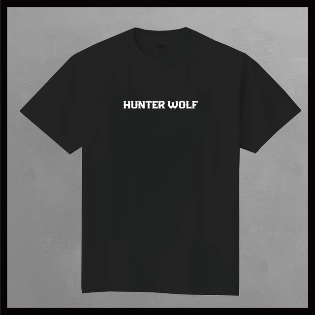 [Tシャツ]HUNTER WOLF(Black)