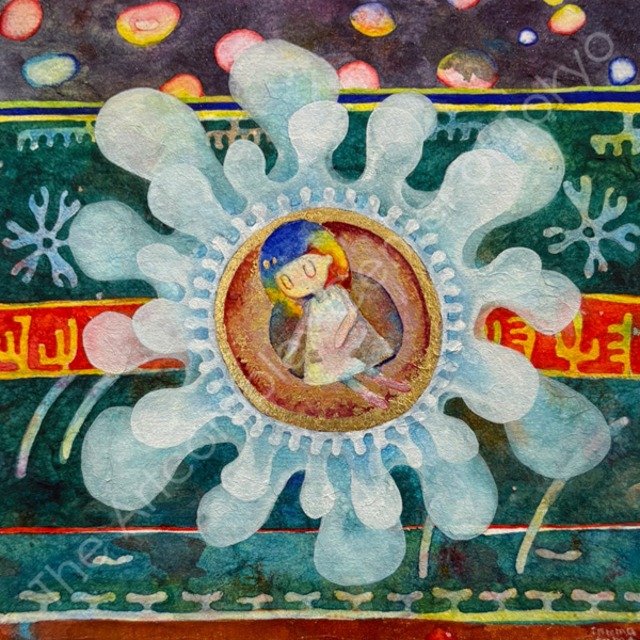 いぬまたま「記憶の標本（四角）」