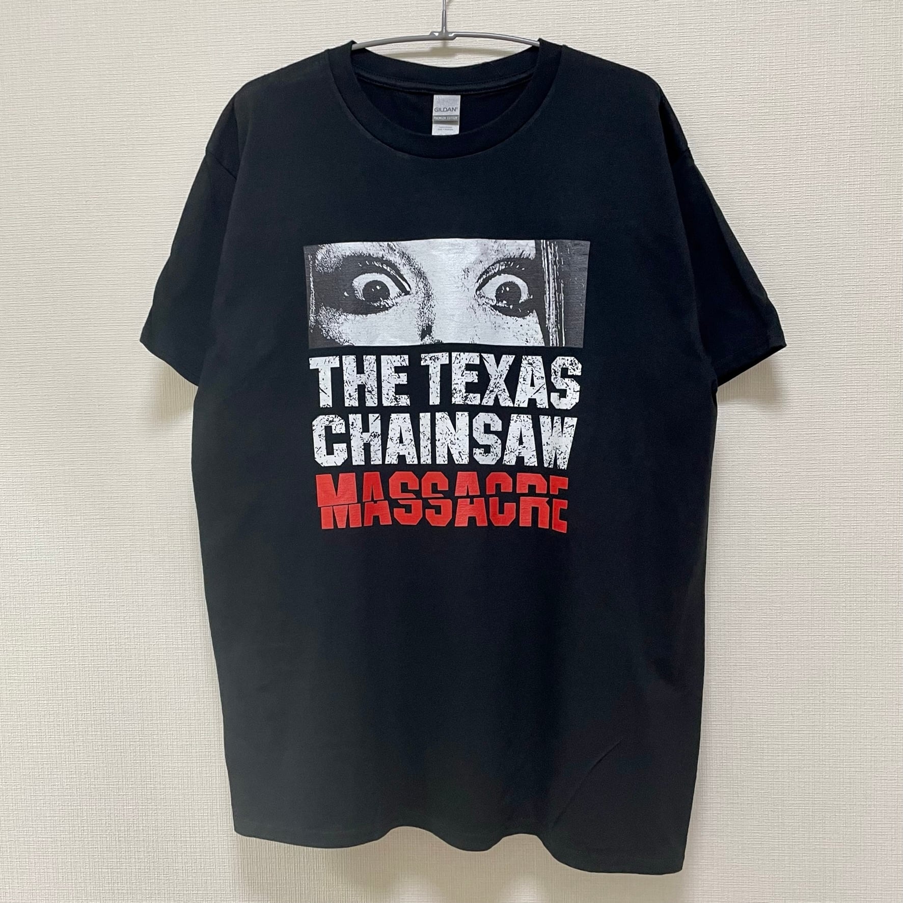 悪魔のいけにえ Tシャツ 映画 MOVIE レザーフェイス Tee Leatherface