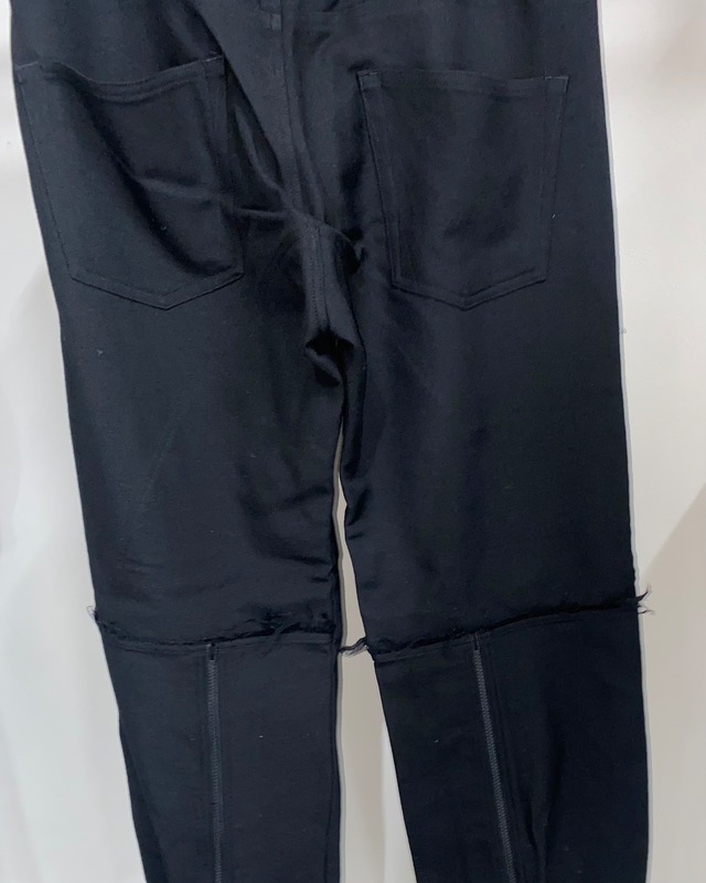 【y's】Cut-out design zip-up trousers/ kyoto store