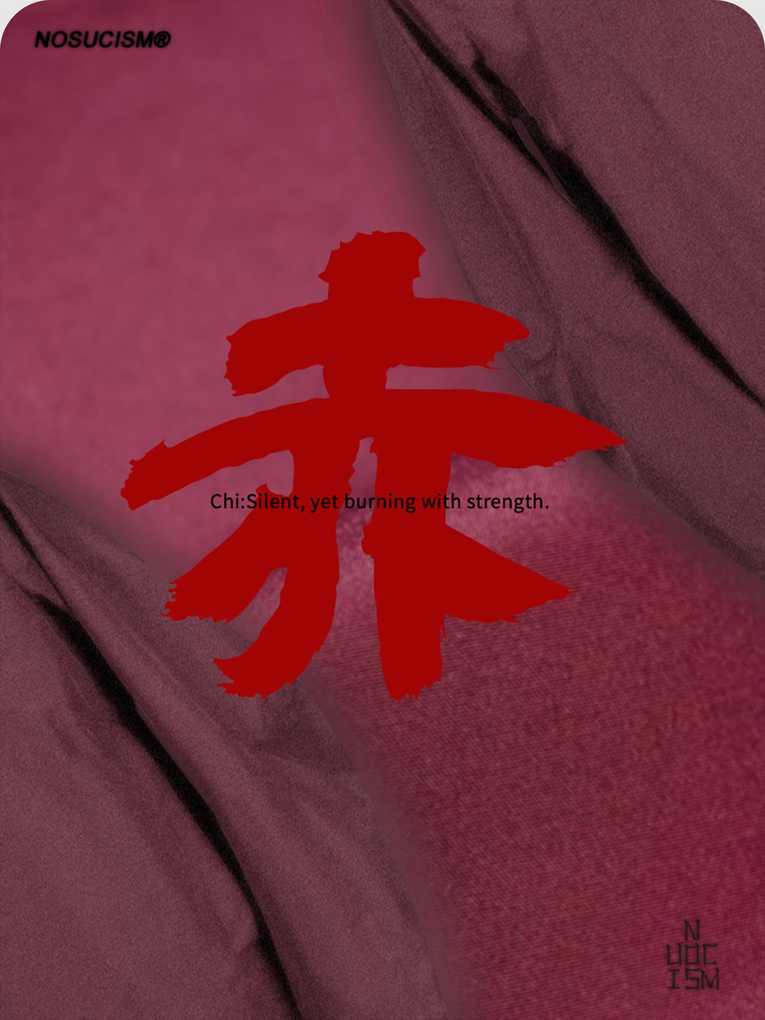 NOSUCISM 2025AW_「赤」アーバンコミューターフェンシングジャケット