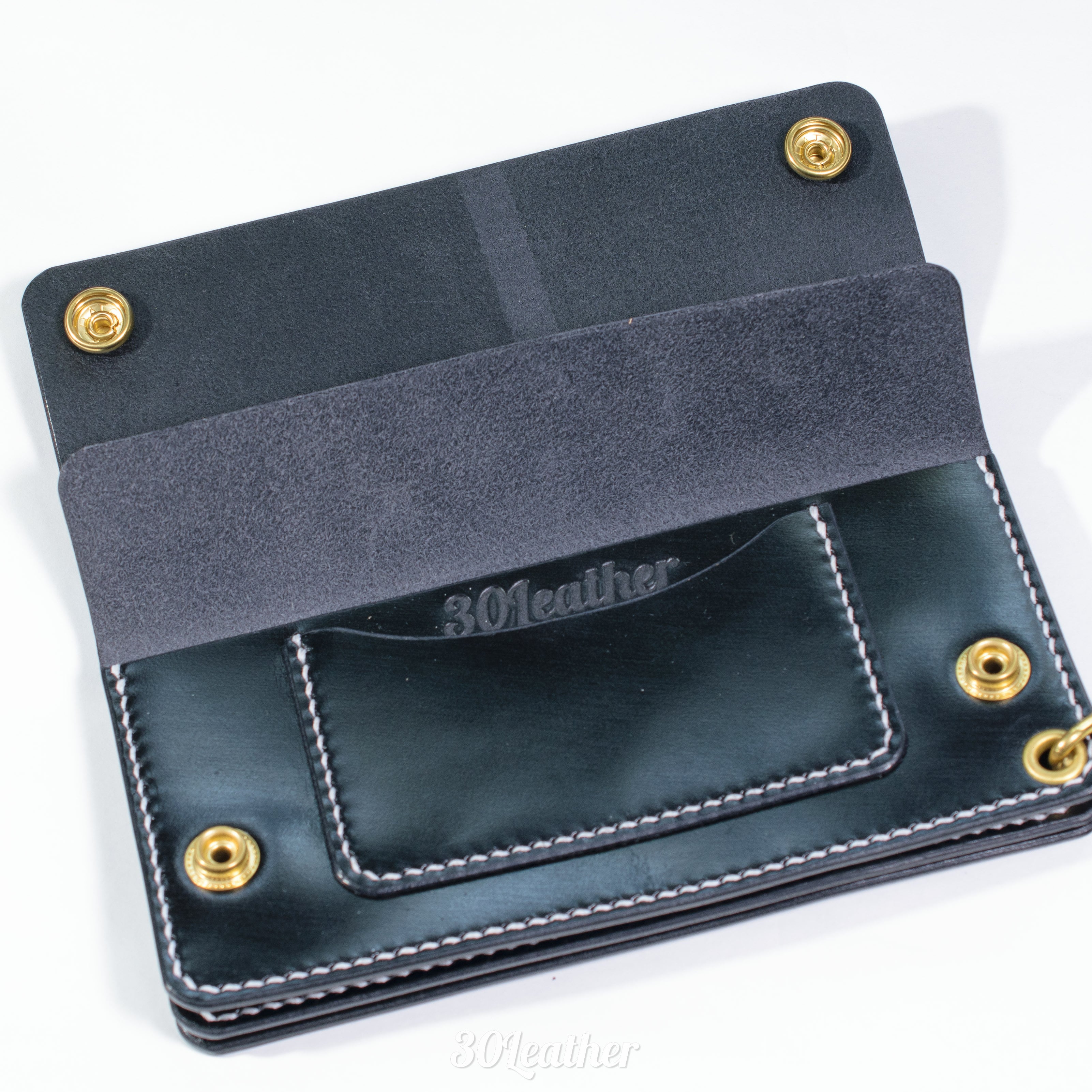 IBIZA BLK LTW-001 ロングトラッカーウォレット | 30Leather