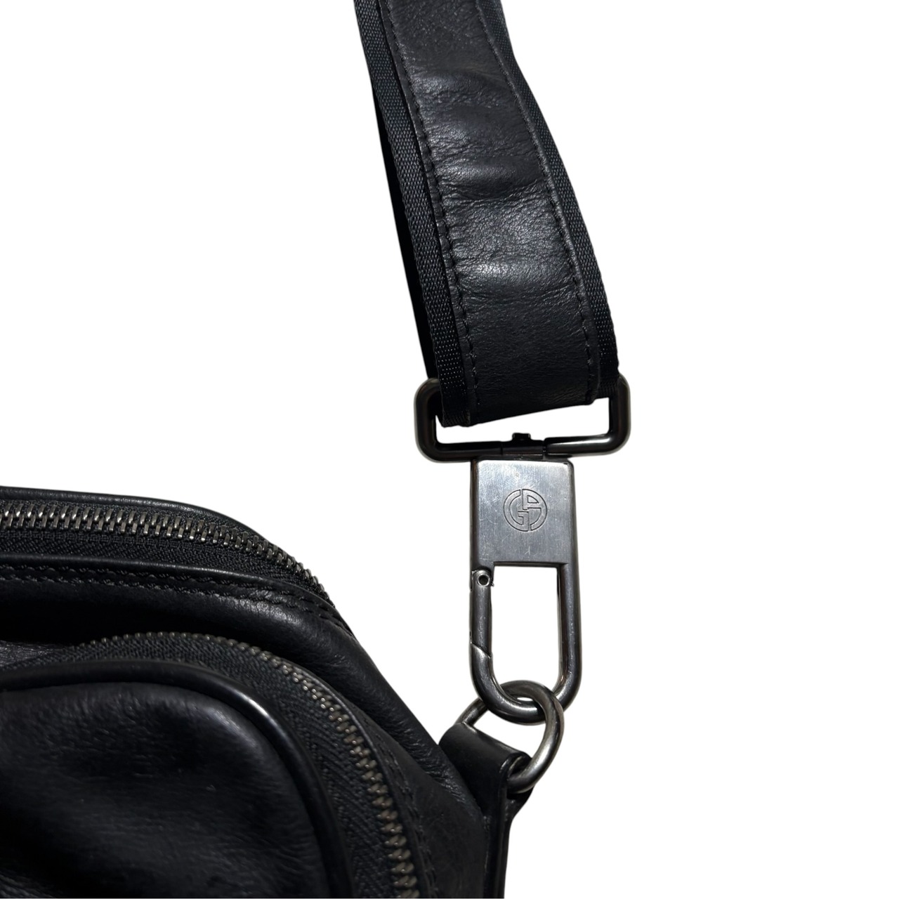 GIORGIO ARMANI leather bag