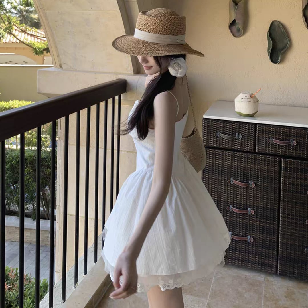 White floral dress 2603093