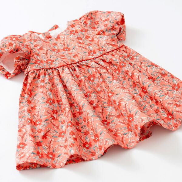 バルーンスリーブワンピース  Sunlight drop   90cm　ギフトBOX入り