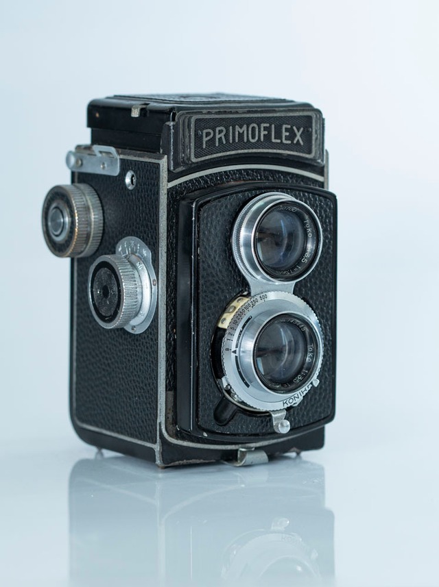 【使えるジャンク】二眼レフカメラ　PRIMO FLEX Ⅱ ？　プリモフレックス２？【送料無料】