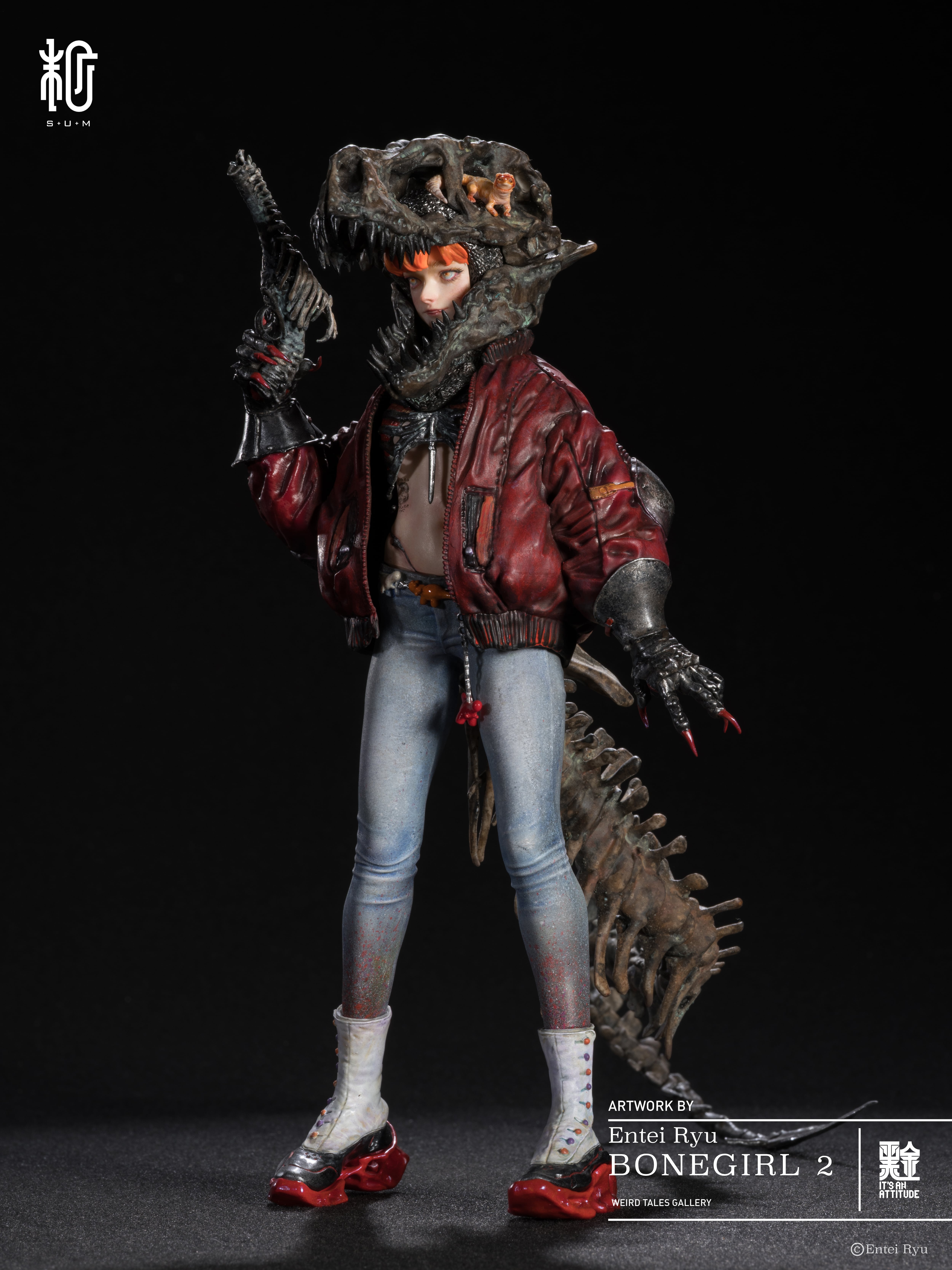 予約者専用】BONEGIRL2 塗装済み完成品 残金 ｜Entei Ryu 完全受注生産
