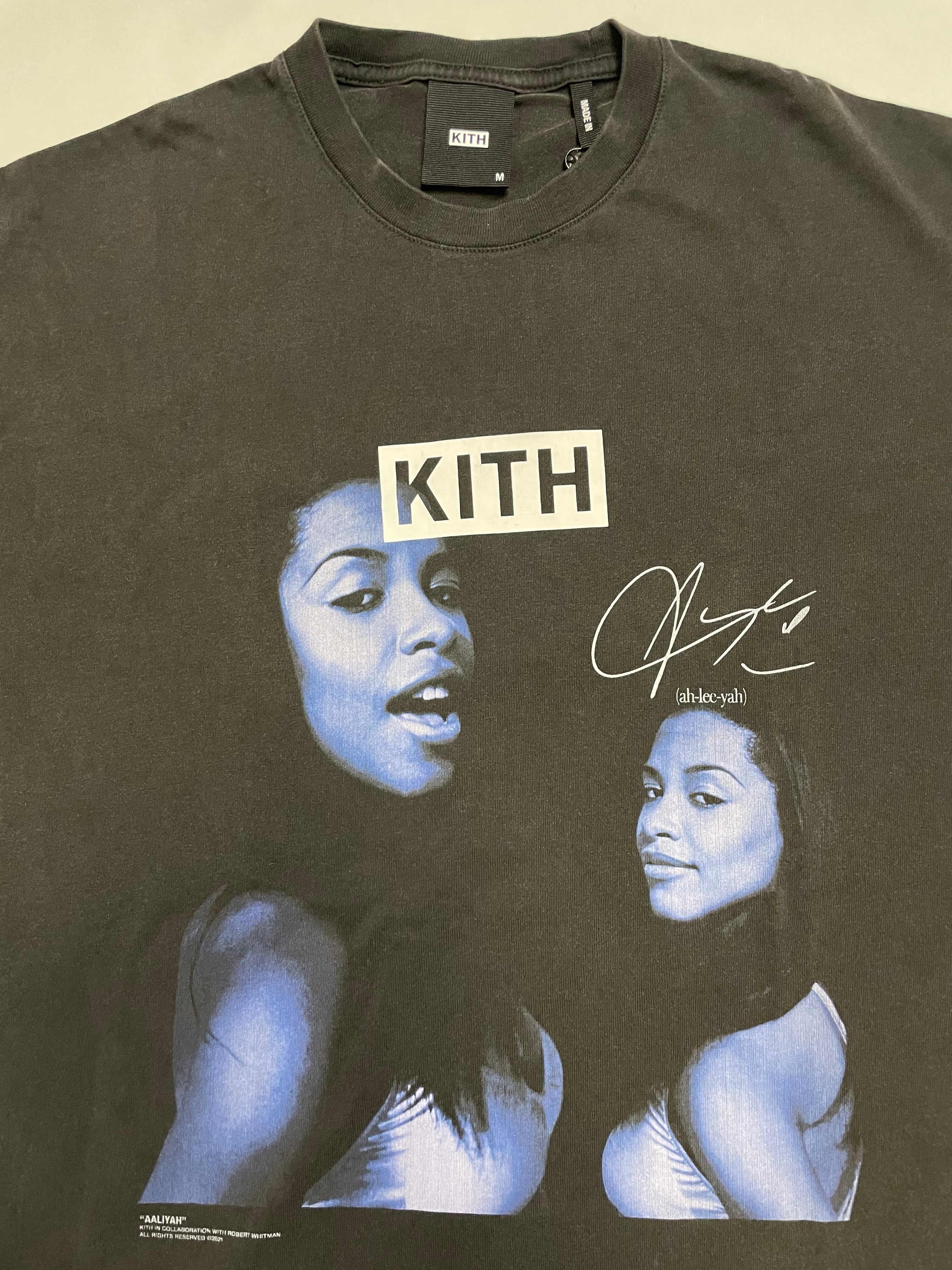 Kith × Rw × Aaliyah Are You That Somebody Vintage Tee | M＆M