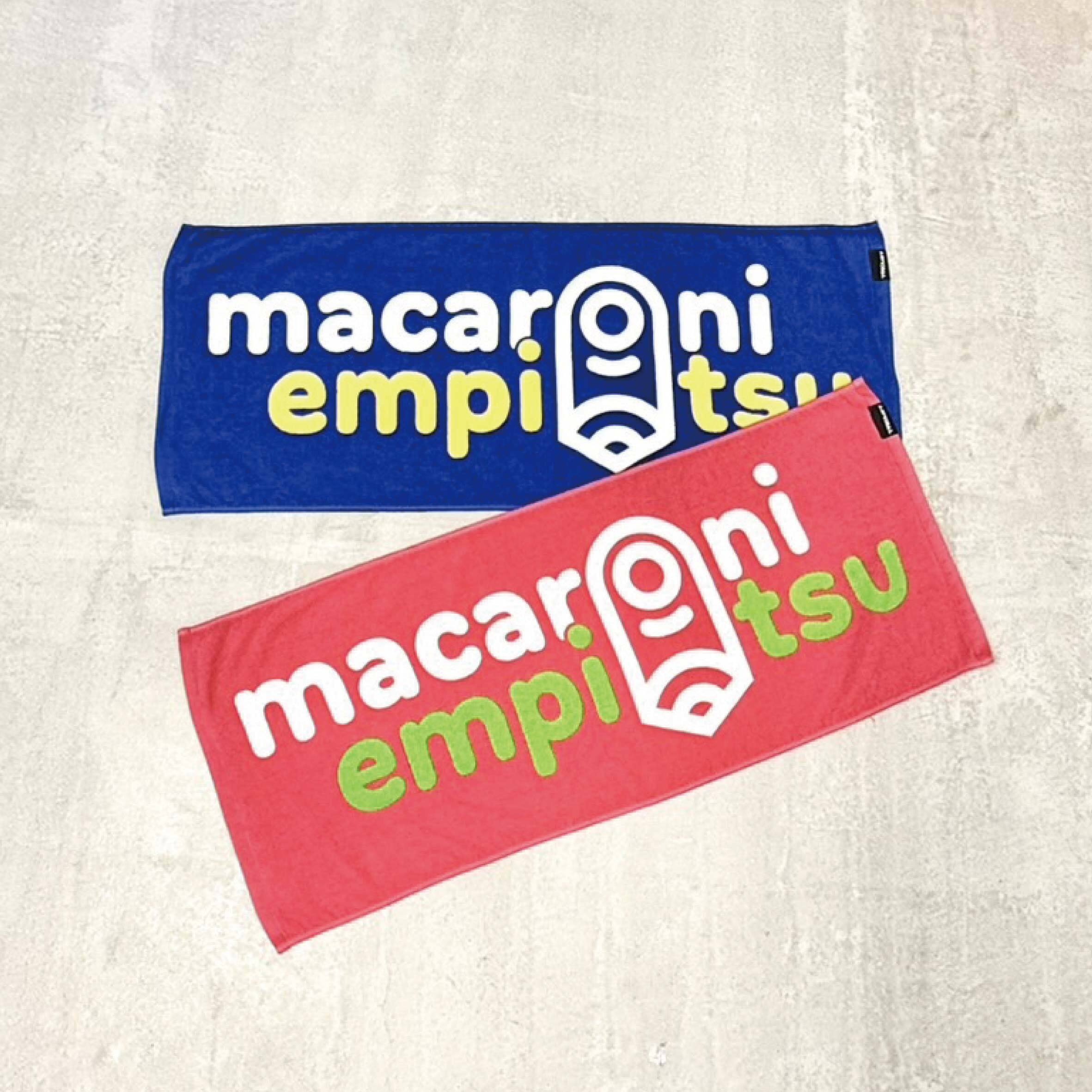 スタイリッシュにmacarock! 汗かいて恥かいてタオル | マカロニ