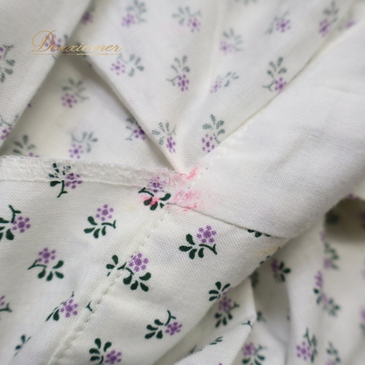 フォークダンス 衣装 ワンピース ドレス ホワイト系 花柄 小花柄 白 紫 緑 フリル リボン チロリアン カントリー ボタン かわいい 華やか 爽やか ダンス衣装 イベント ステージ パープル系 グリーン系