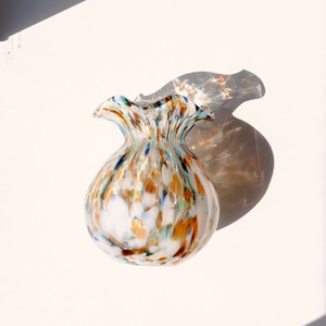 Marble Frill Vase