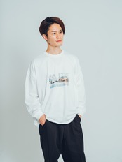 EURO PHOTO LONG SLEEVE T【TRUMPET】