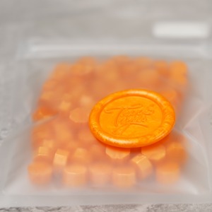 011-20133　Sealing Wax Beads　Mono　Spark　Orange
