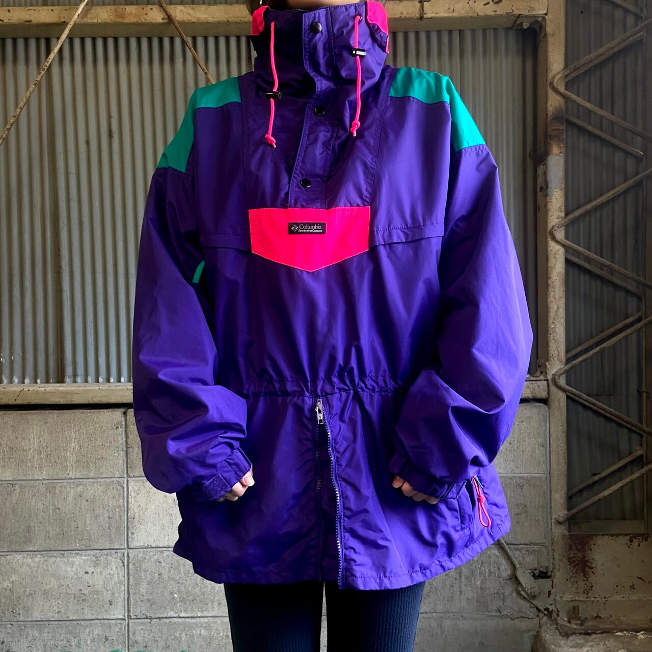 レア！ 90s ビンテージ オリンピア アノラック プルオーバー  