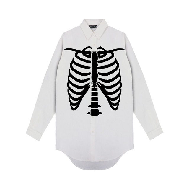 Long Shirts ''RIB CAGE'' UNISEX