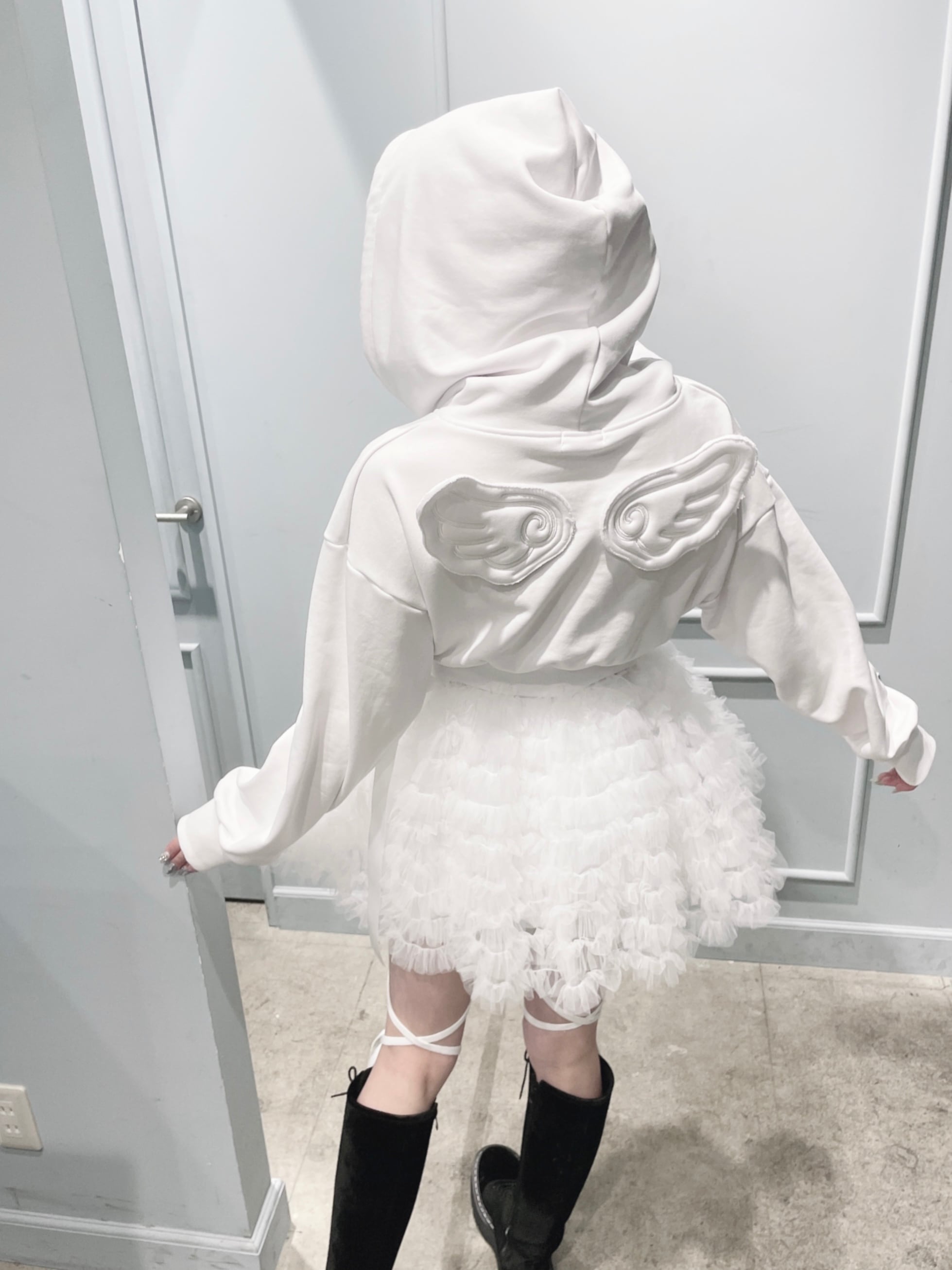 S/S エンジェルウィングショートパーカー | lilLilly official webstore