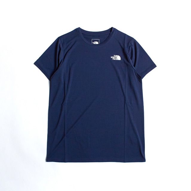 THE NORTH FACE（ザ・ノース・フェイス）S/S GTD Melange Crew（ショートスリーブGTDメランジクルー）-アーバンネイビー(UN)　レディースランニングTシャツ