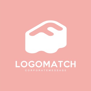 やさしく包み込むFのロゴ