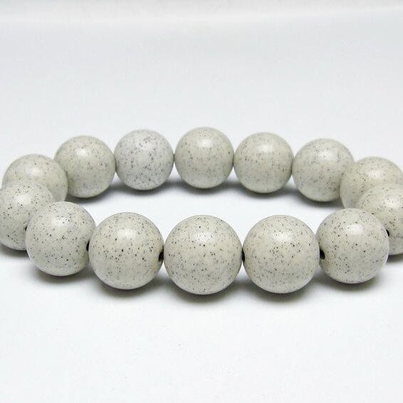 北投石 ブレスレット 16mm 一点物 おまかせ便 111-50108