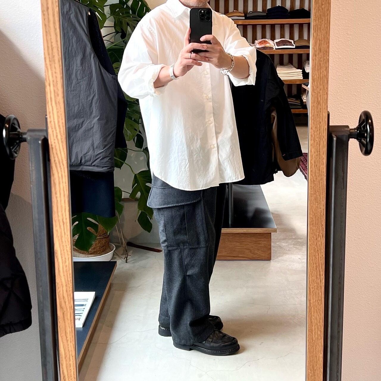HATSKI Jungle Fatigue Washed Wool Pants | brownriver HATSKI Jungle Fatigue Washed Wool Pants | brownriver