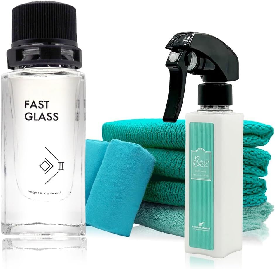 ながら洗車コーティング剤　ファストガラス BASE ＋ 阿修羅 セット 楽天市場】ファストガラス BASEセット + 阿修羅 : ながら洗車公式ショップ