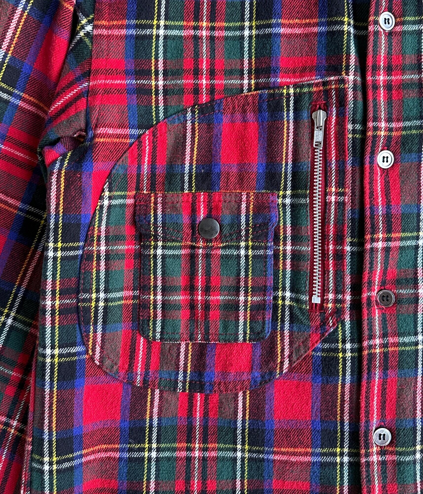 COMME des GARCONS HOMME- Vintage 00s L Flannel check Shirt 