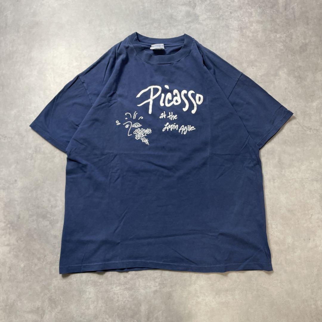 90s USA製 Picaso ピカソ アート vintage T-shirts