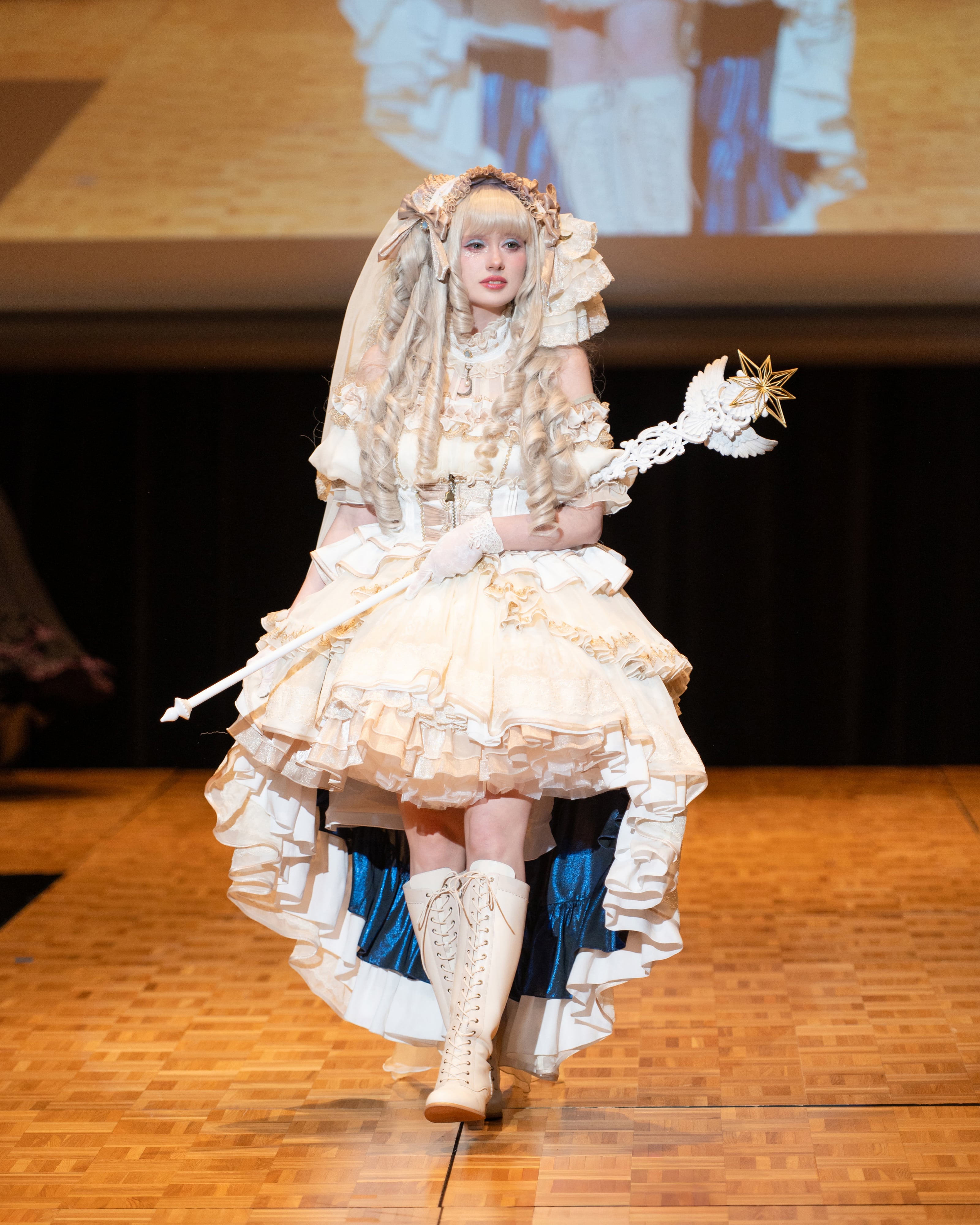 【ZOO】アールイズウェディングWITH A WHITE　星形ヘッドドレス オラリオン ヴェールヘッドドレス | HoshibakoWorks