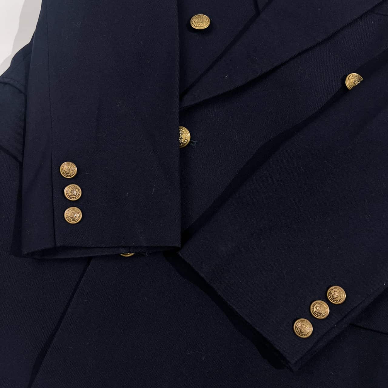 90s McGREGOR マックレガー 金ボタン ウール ダブル テーラード