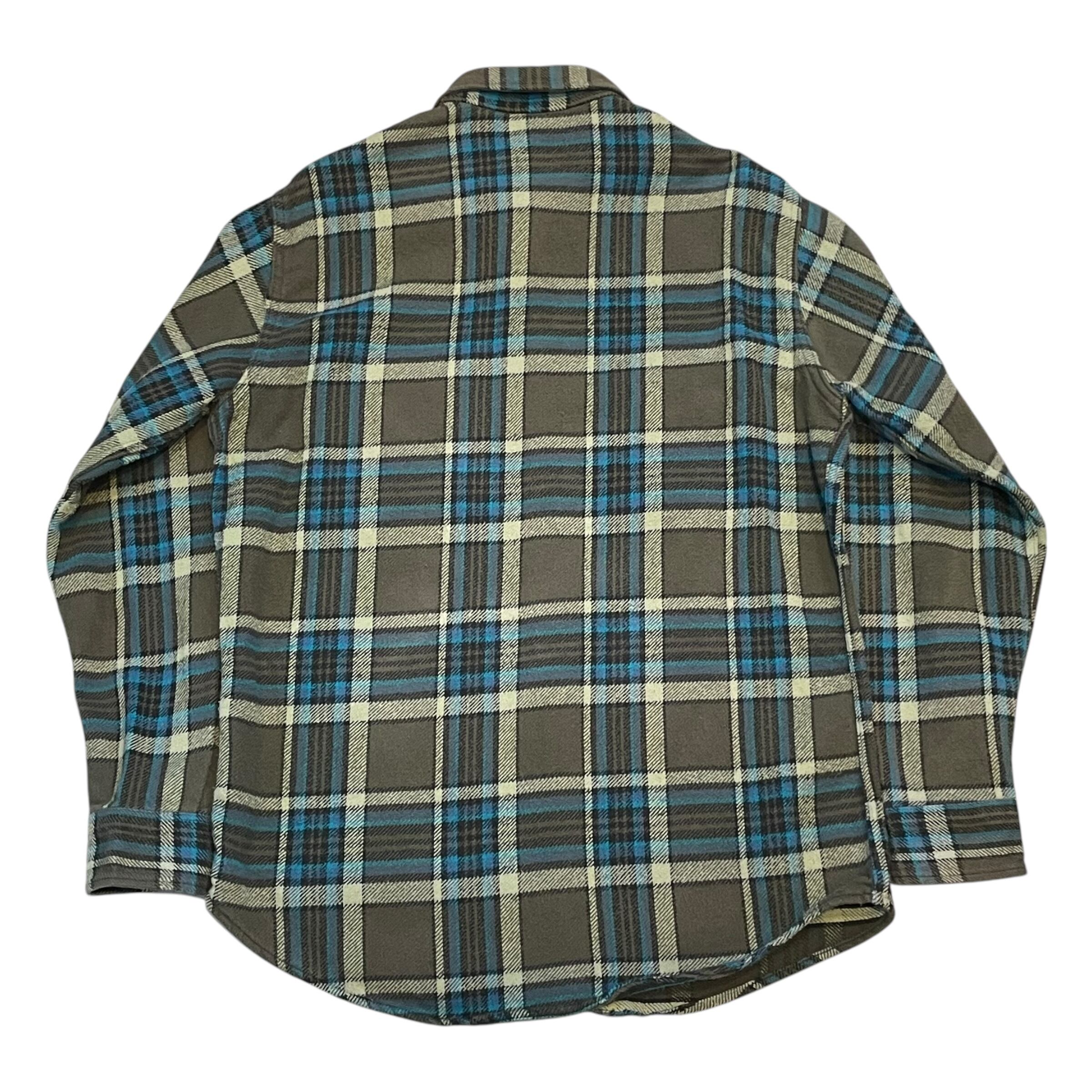 90s ST. JOHN'S BAY × BIG MAC heavy flannel check shirt | What'z up