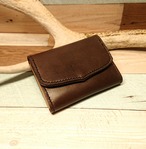 イビザと昭南レザーのカードケース付きコインケース