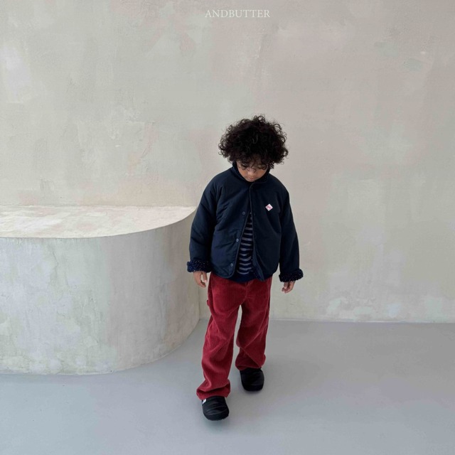 リバーシブルジャンパー ※ジュニアsize 【andbutter】